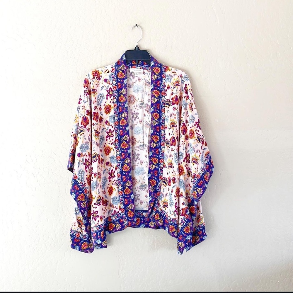 🌿Final Sale Vintage America Floral‎ Kimono